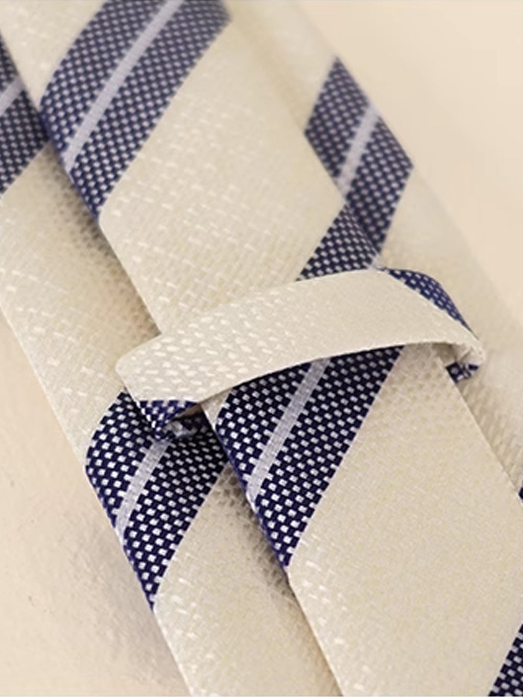 Vintage 8CM Textured Twill Tie