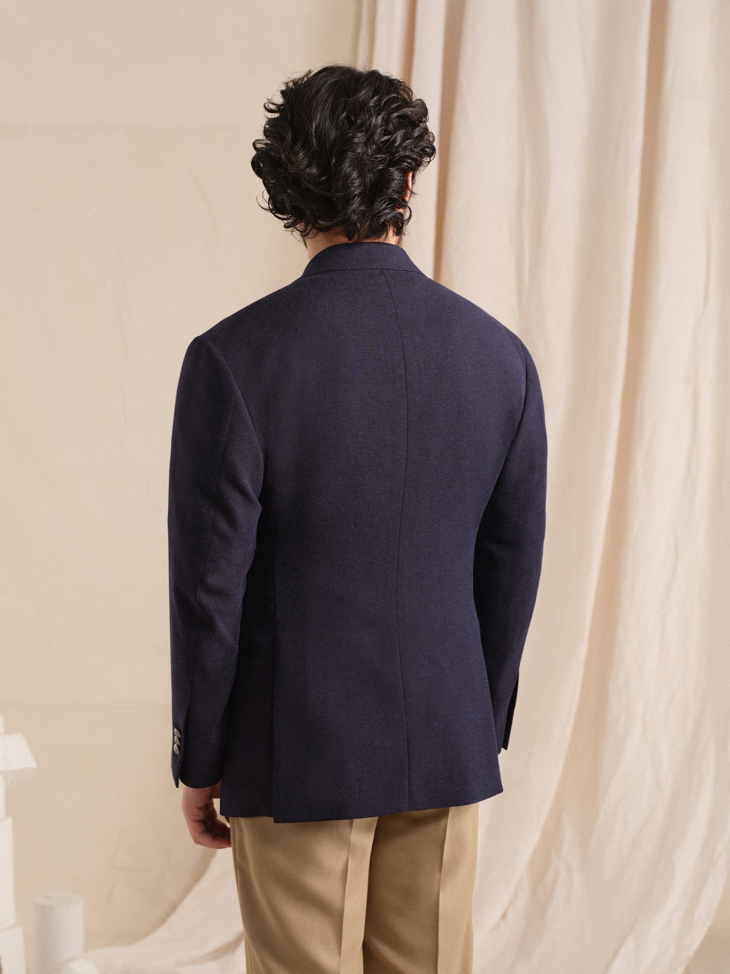 Men's Classic Breathable Linen Blend Blazer