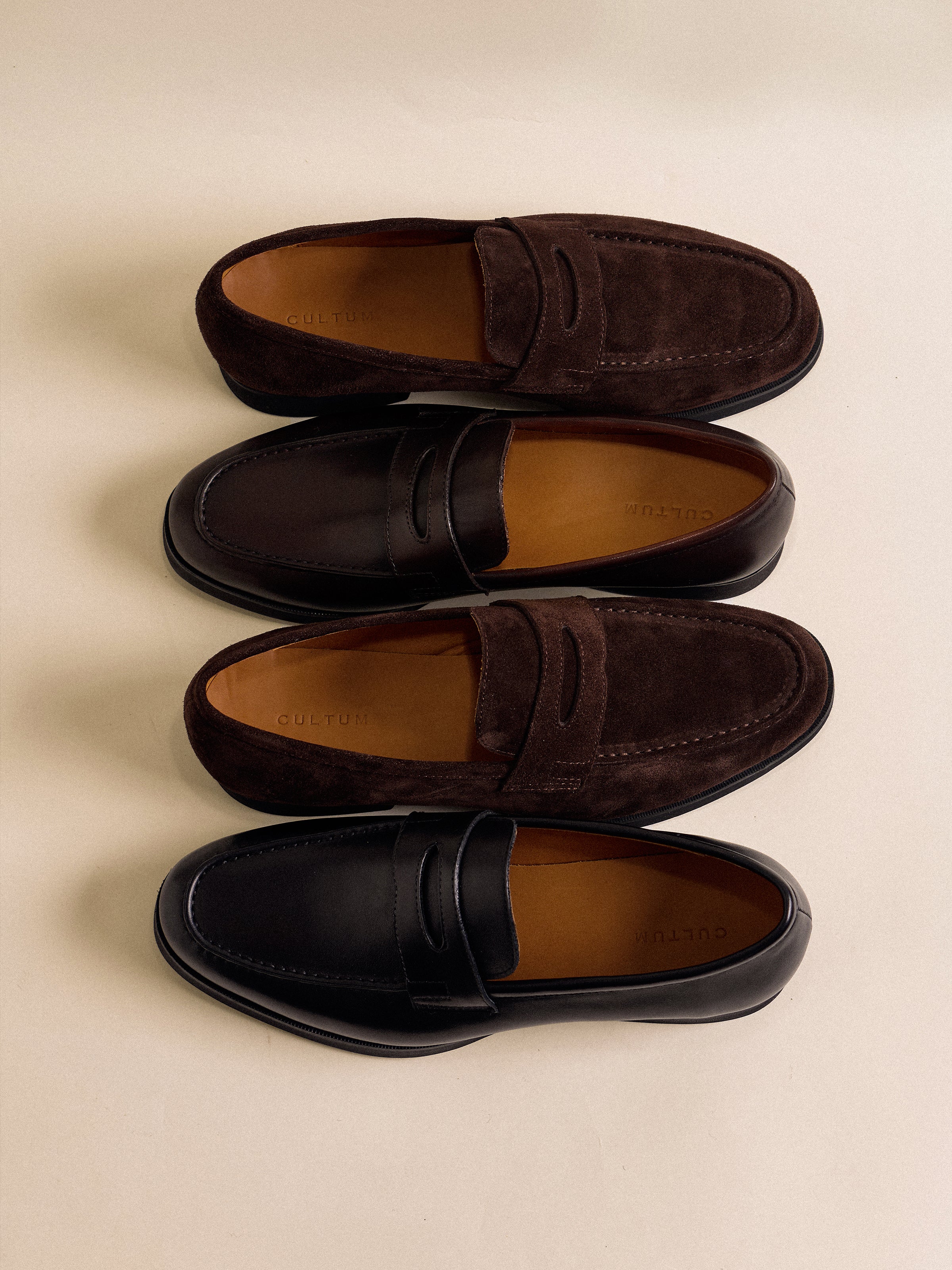 Genuine Leather Slip-On for Business Casual
