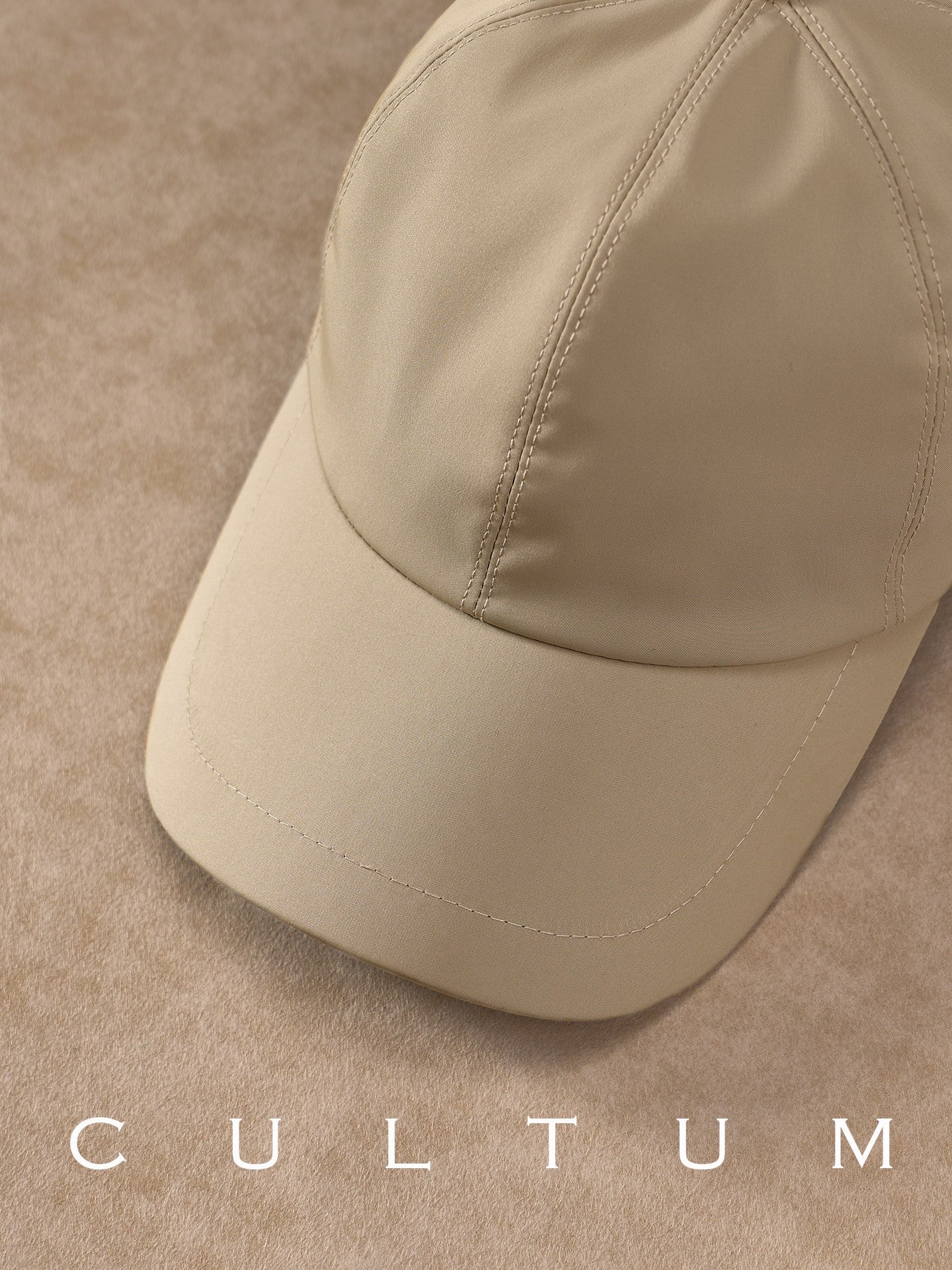 CULTUM Essential Business Commuter Baseball Cap - Minimalist Breathable Soft Top Hat for Men