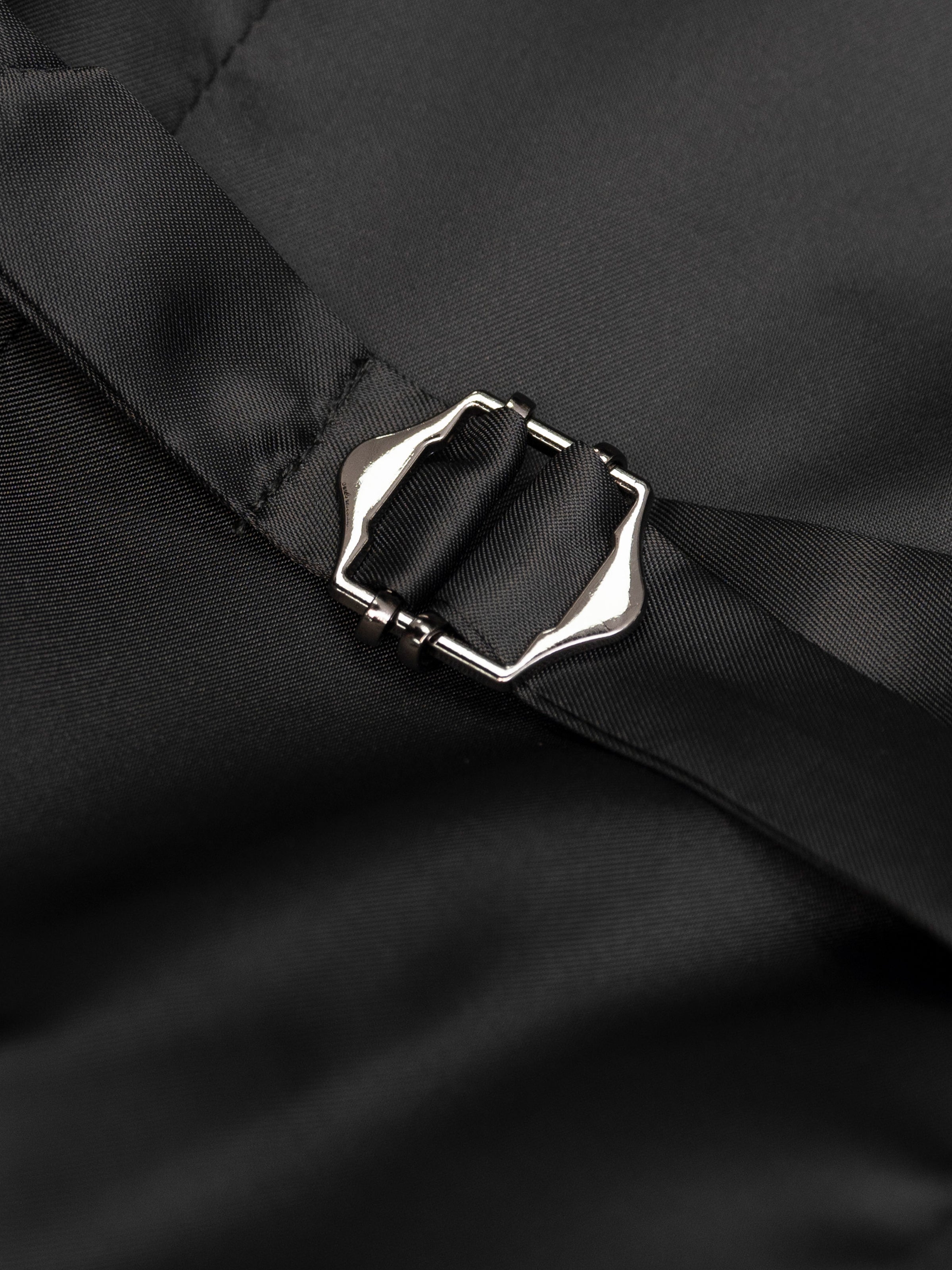 Men's 70% Australian Wool Twill Peak Lapel Vest