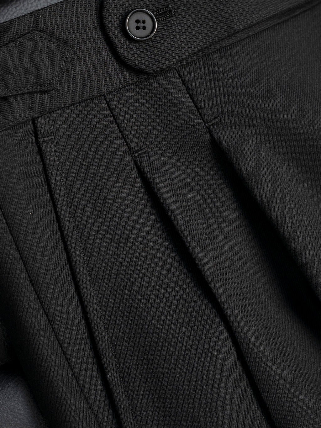 Australian Wool Textured Twill Peak Lapel Suit