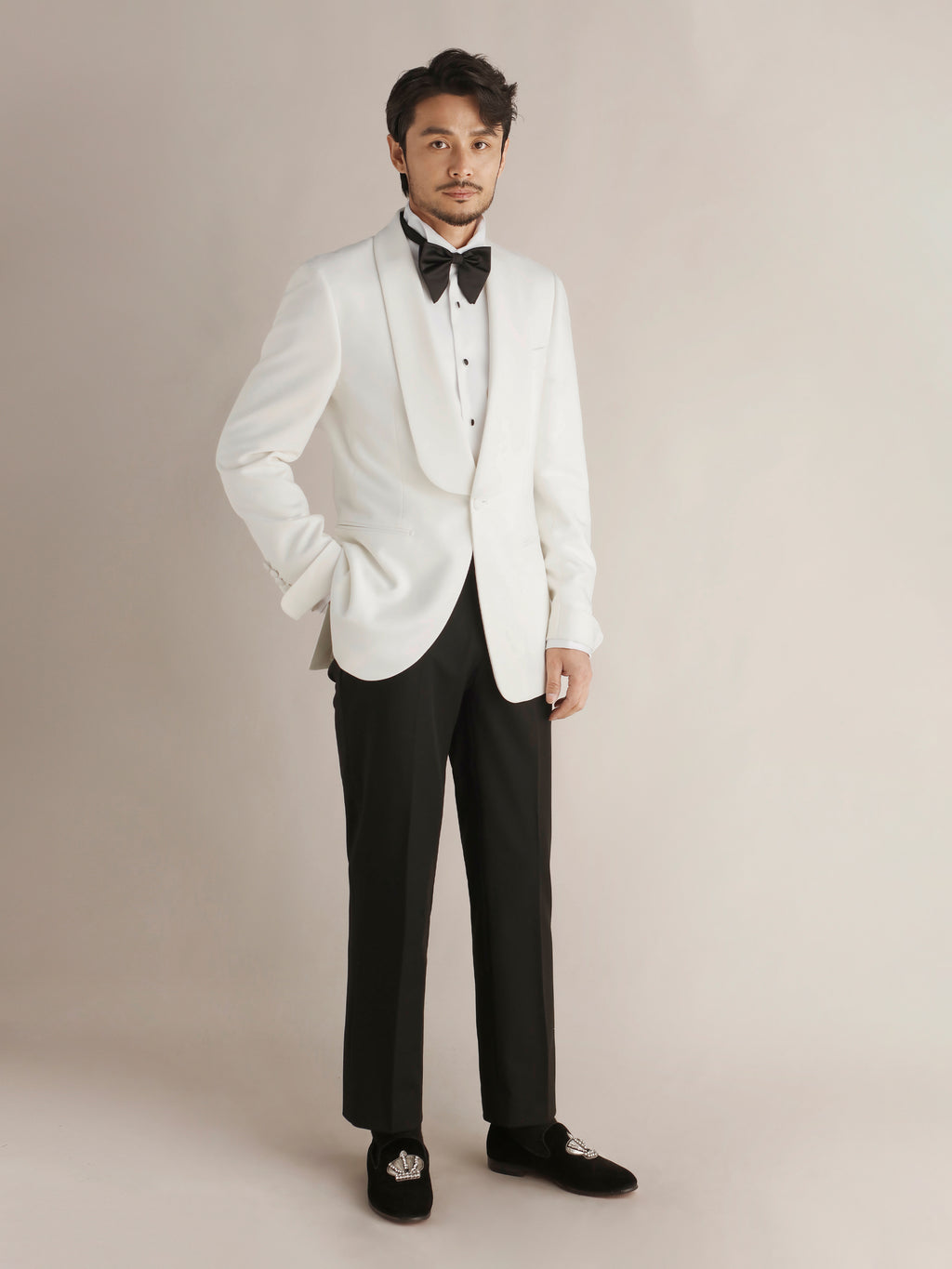 Men's Shawl Lapel Tuxedo Suit for Weddings