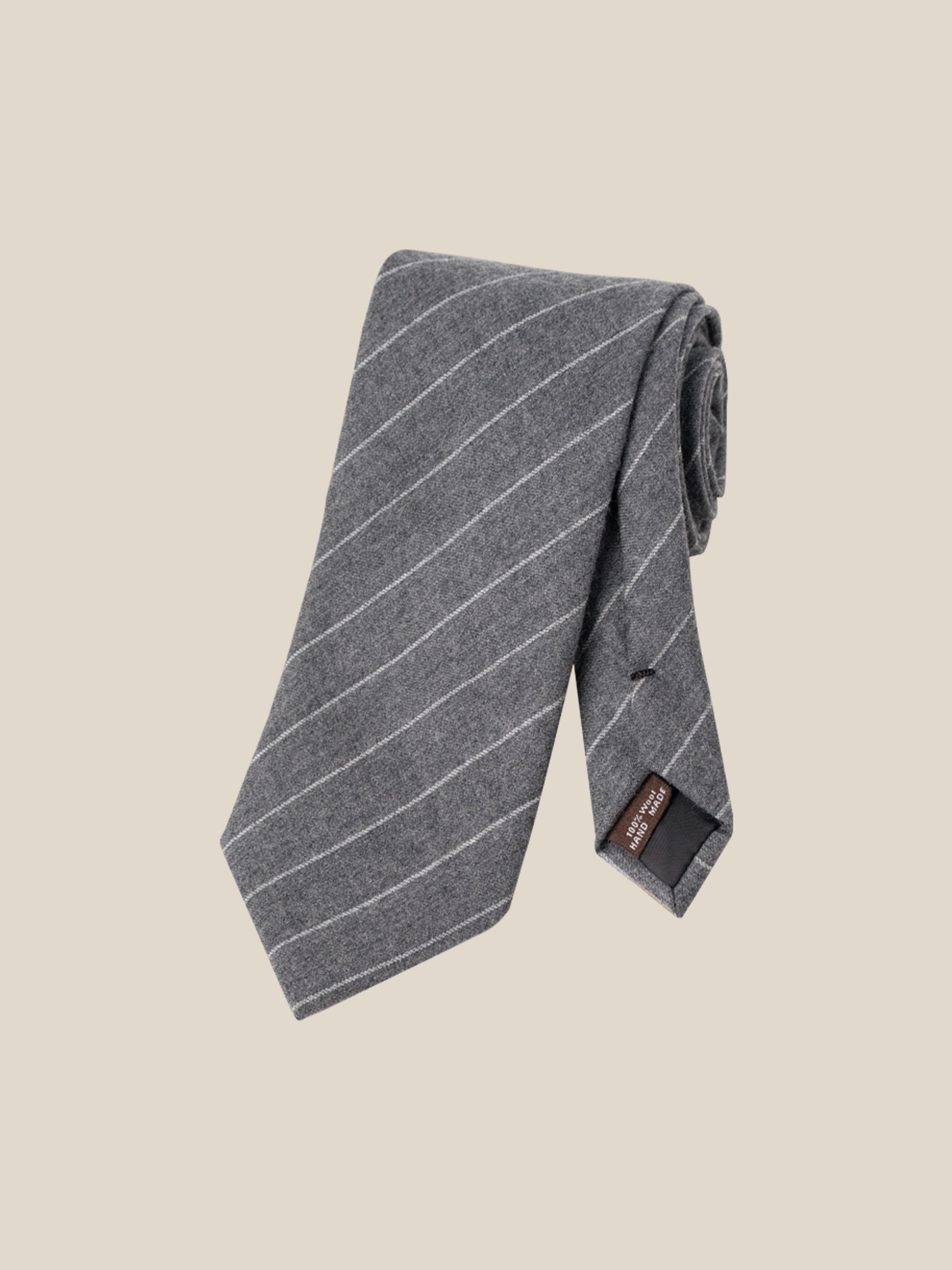 Classic 8CM All-Wool Handmade Tie for Men