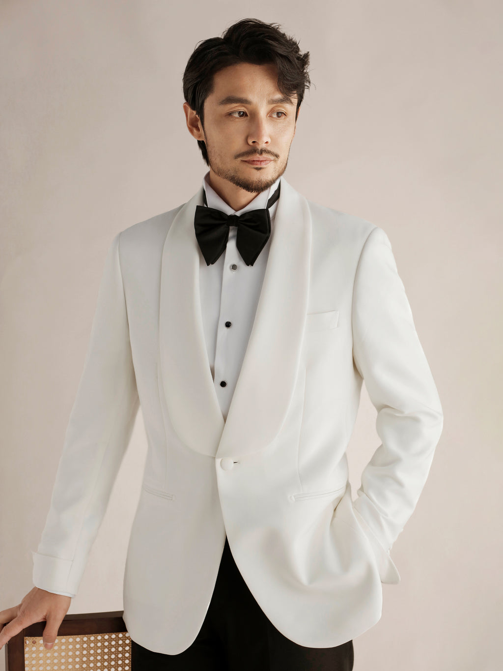 Men's Shawl Lapel Tuxedo Suit for Weddings