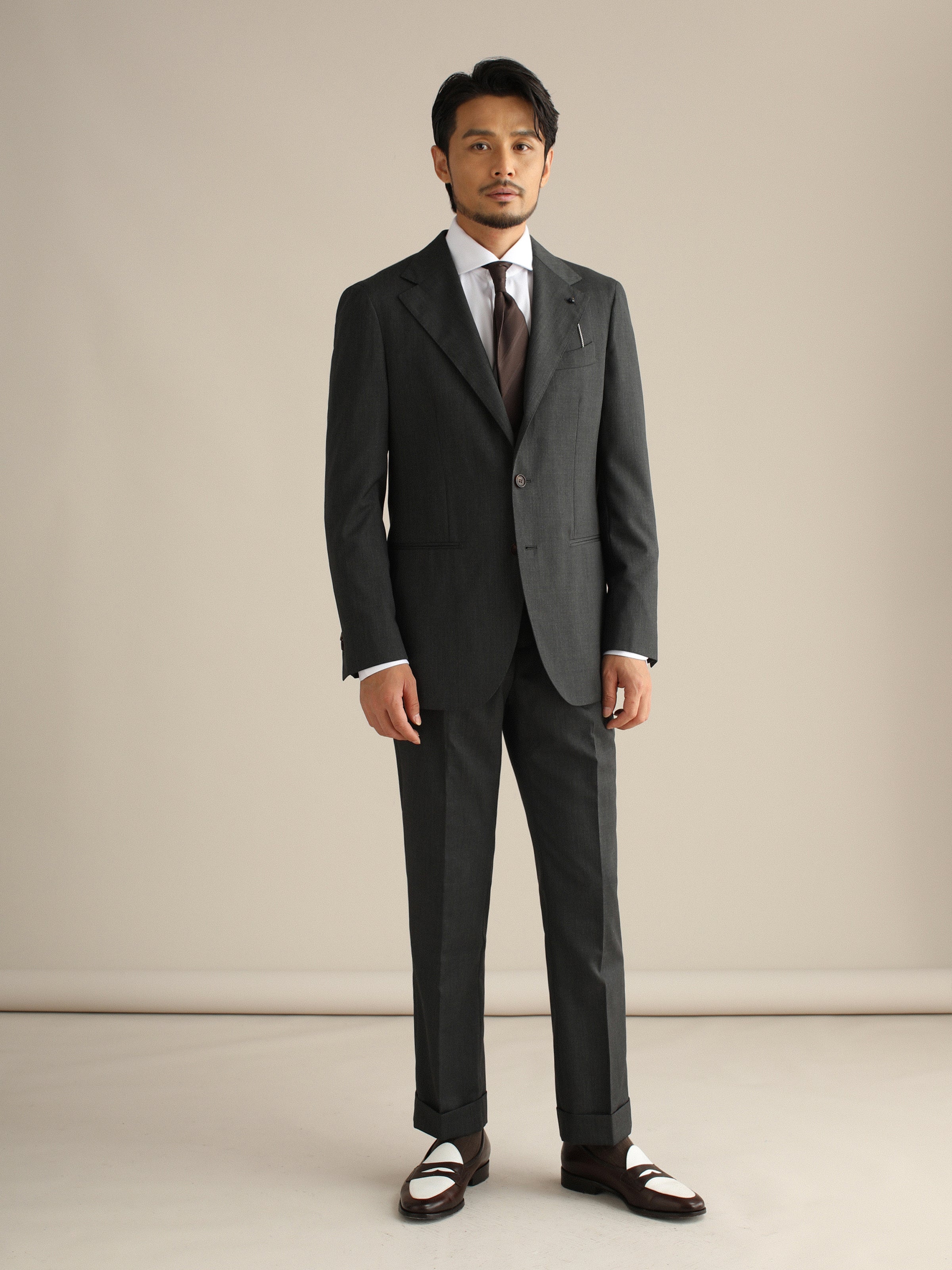Men's High-Twist Wool Formal Suit – Wrinkle-Fre