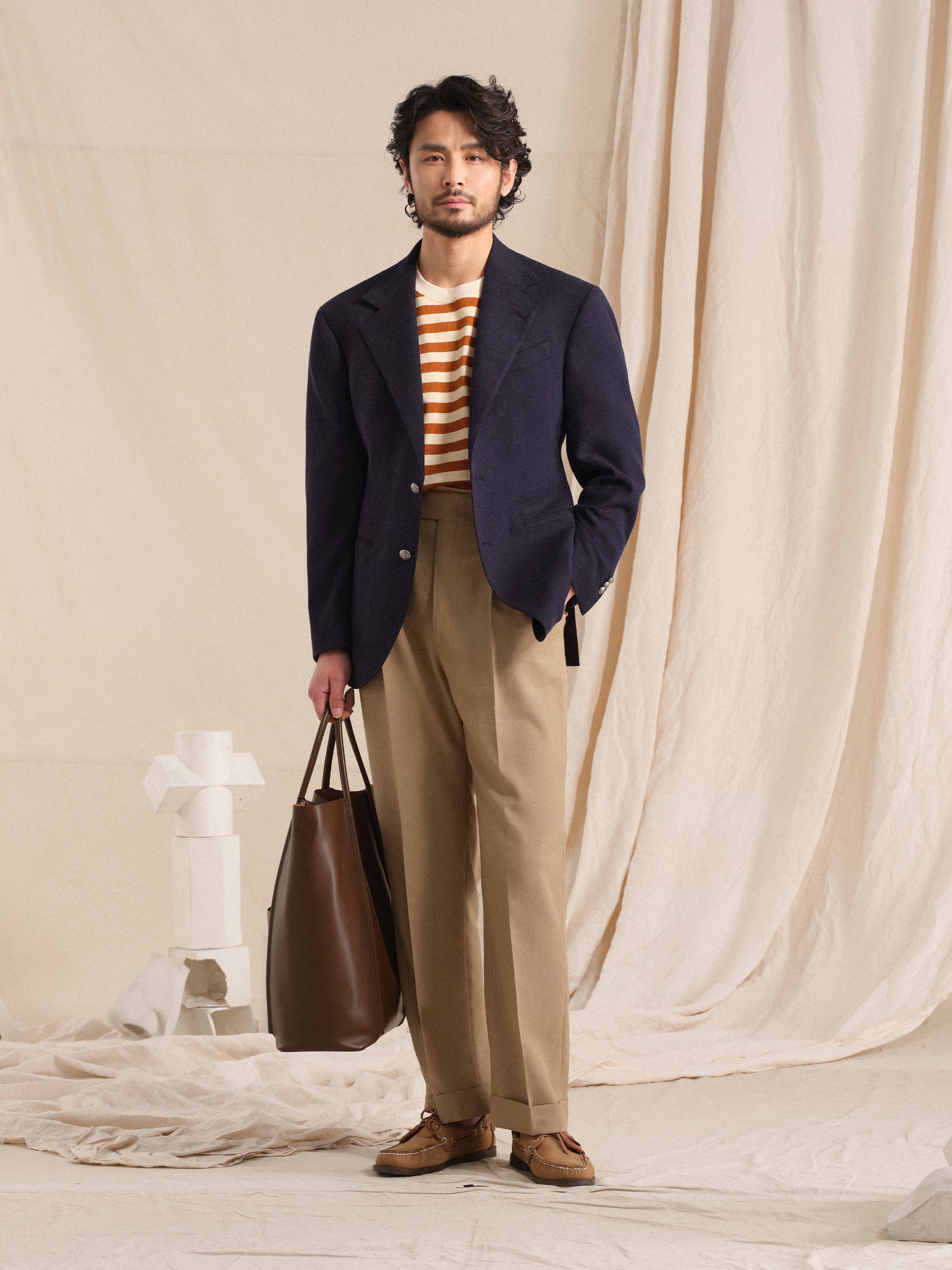 Men's Classic Breathable Linen Blend Blazer