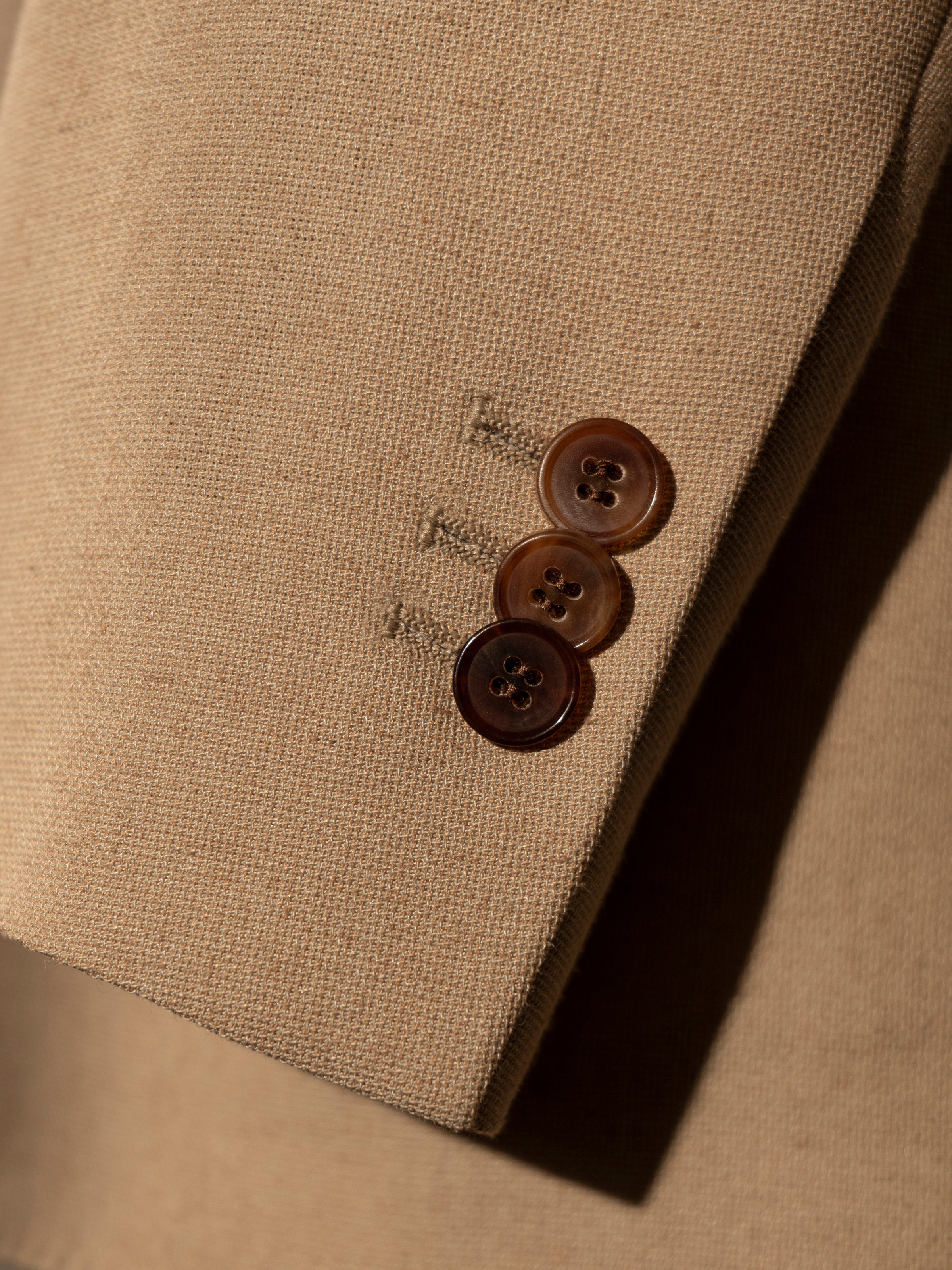 Men's Old Money Style Earth Tone Linen-Blend Breathable Suit Set