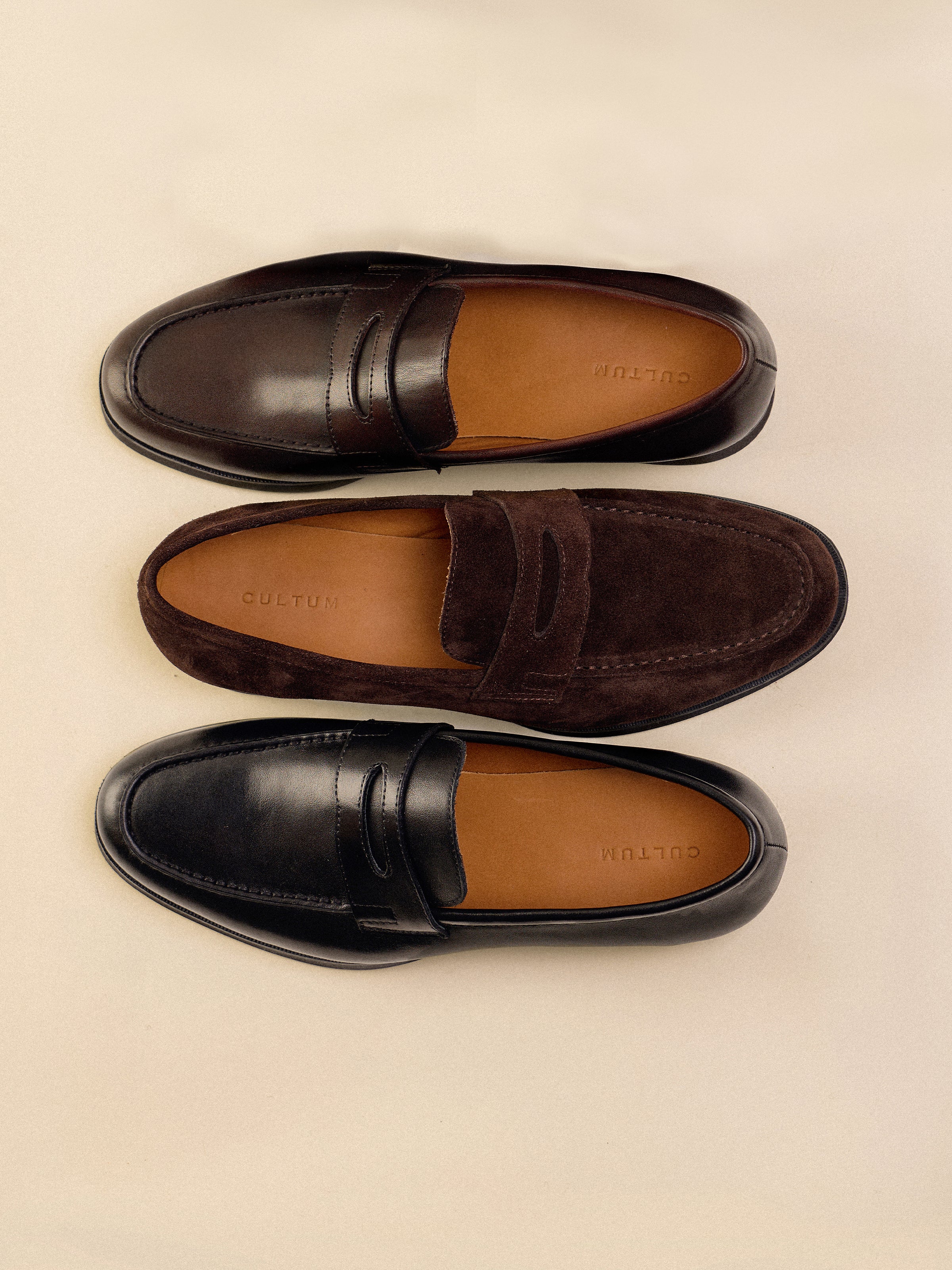 Genuine Leather Slip-On for Business Casual