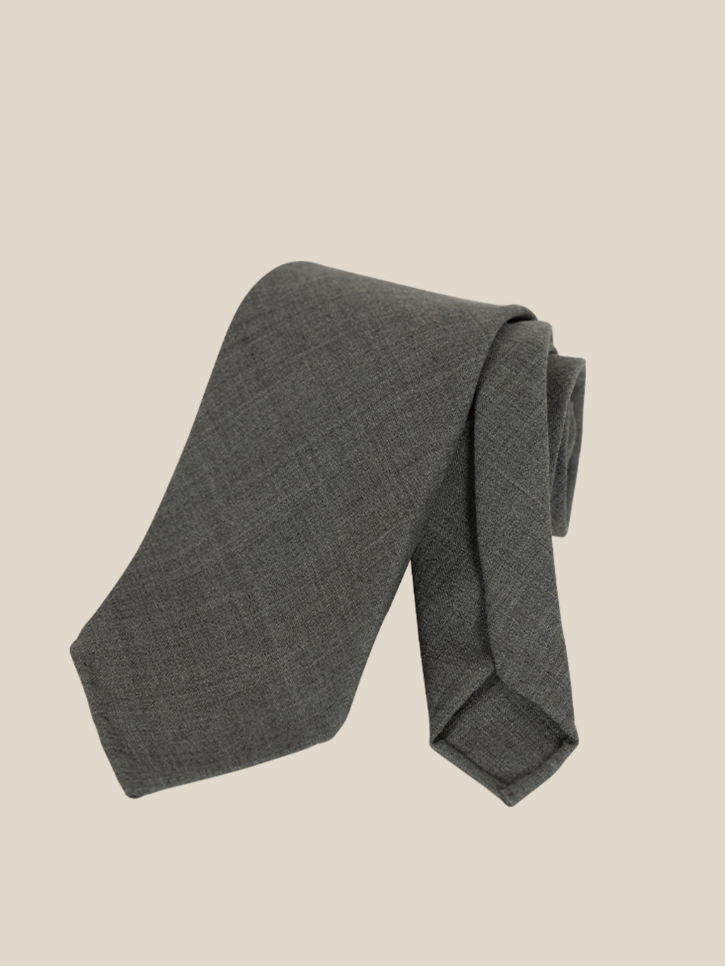 Handmade Three-Fold Italian Wool Tie