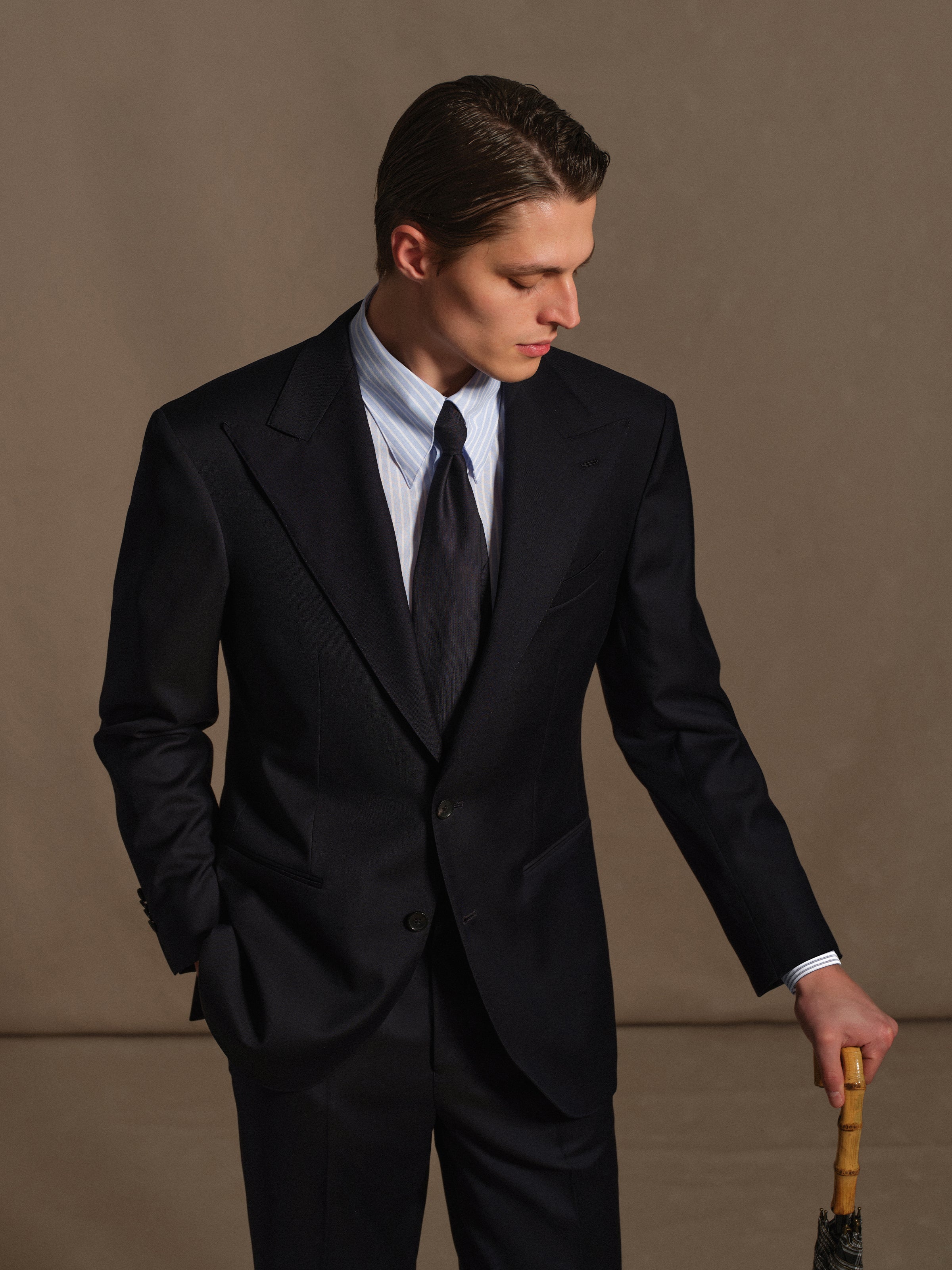 AC Men's 130S Italian Virgin Wool Suit