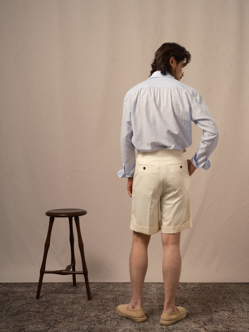 Men's Wrinkle-Free Retro Casual Shorts