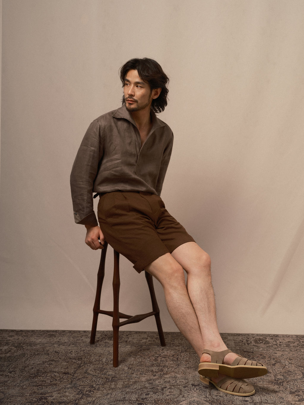 Men's Wrinkle-Free Retro Casual Shorts