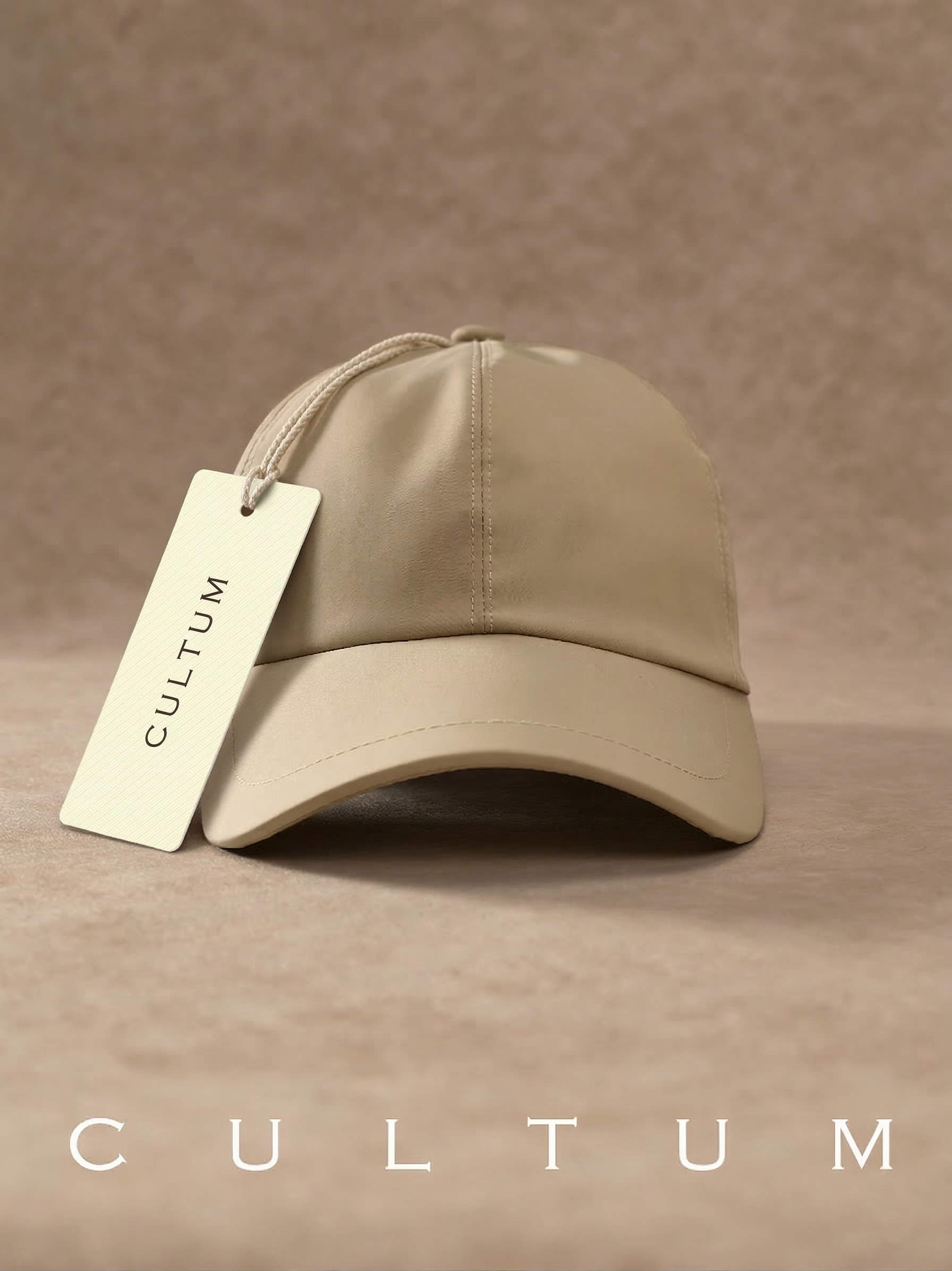 CULTUM Essential Business Commuter Baseball Cap - Minimalist Breathable Soft Top Hat for Men